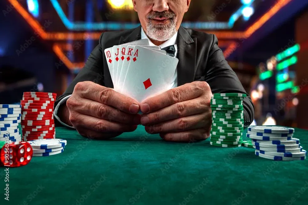 Popular casino games illustration